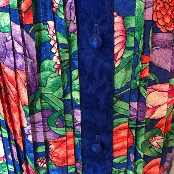 80s Vintage Diane Freis Dress - Picture 7 of 12